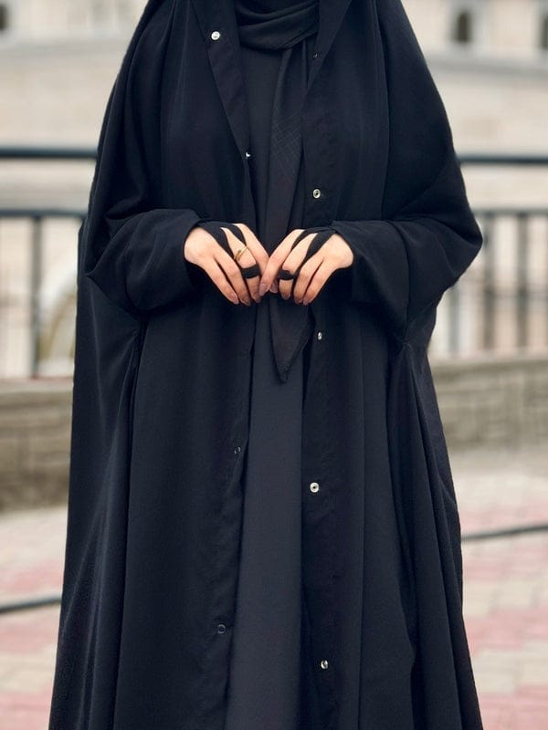 IRANI CHADAR WITH BUTTON [Nida Fabric]